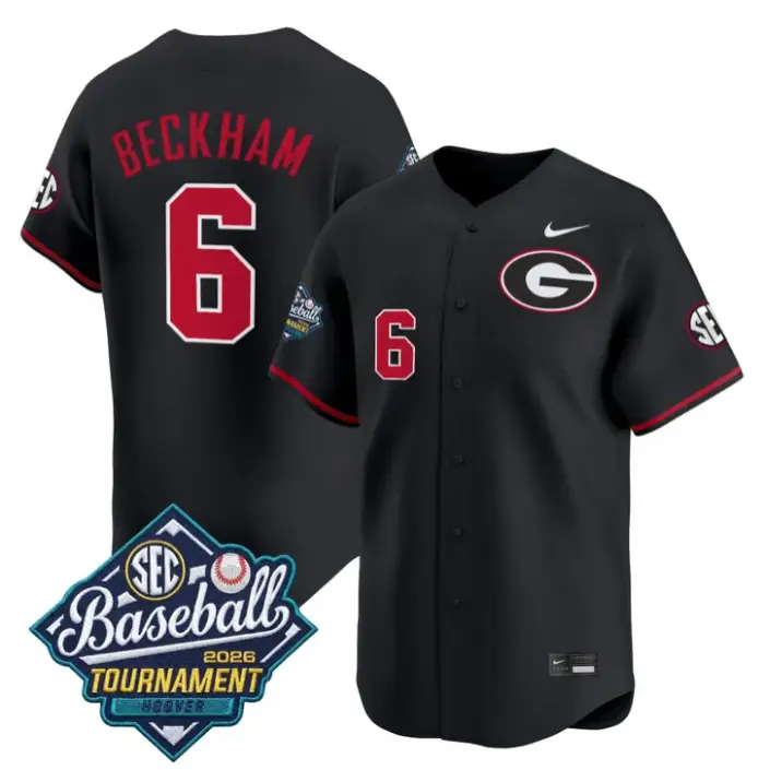 Gordon Beckham Jersey #6 Georgia Bulldogs Softball Sec Tournament 2026