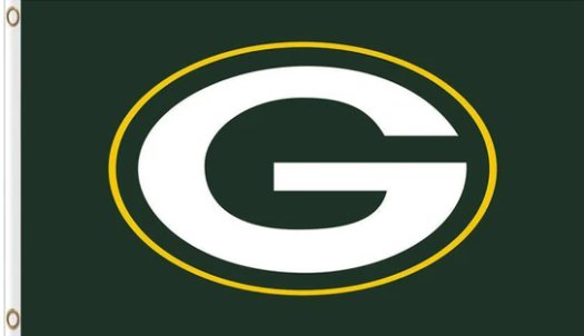 Green Bay Packers Logo Flag 3X5 Ft Polyester Banner USA 90x150cm