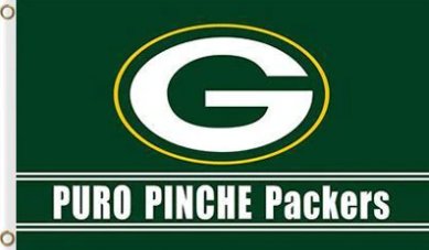 Green Bay Packers Puro Pinche Flag 3X5 Ft Polyester Banner USA 90x150cm