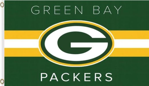 Green Bay Packers Team Flag 3X5 Ft Polyester Banner USA 90x150cm