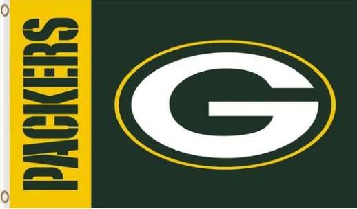 Green Bay Packers Team US Sport Flag 3X5 Ft Polyester Banner USA 90x150cm