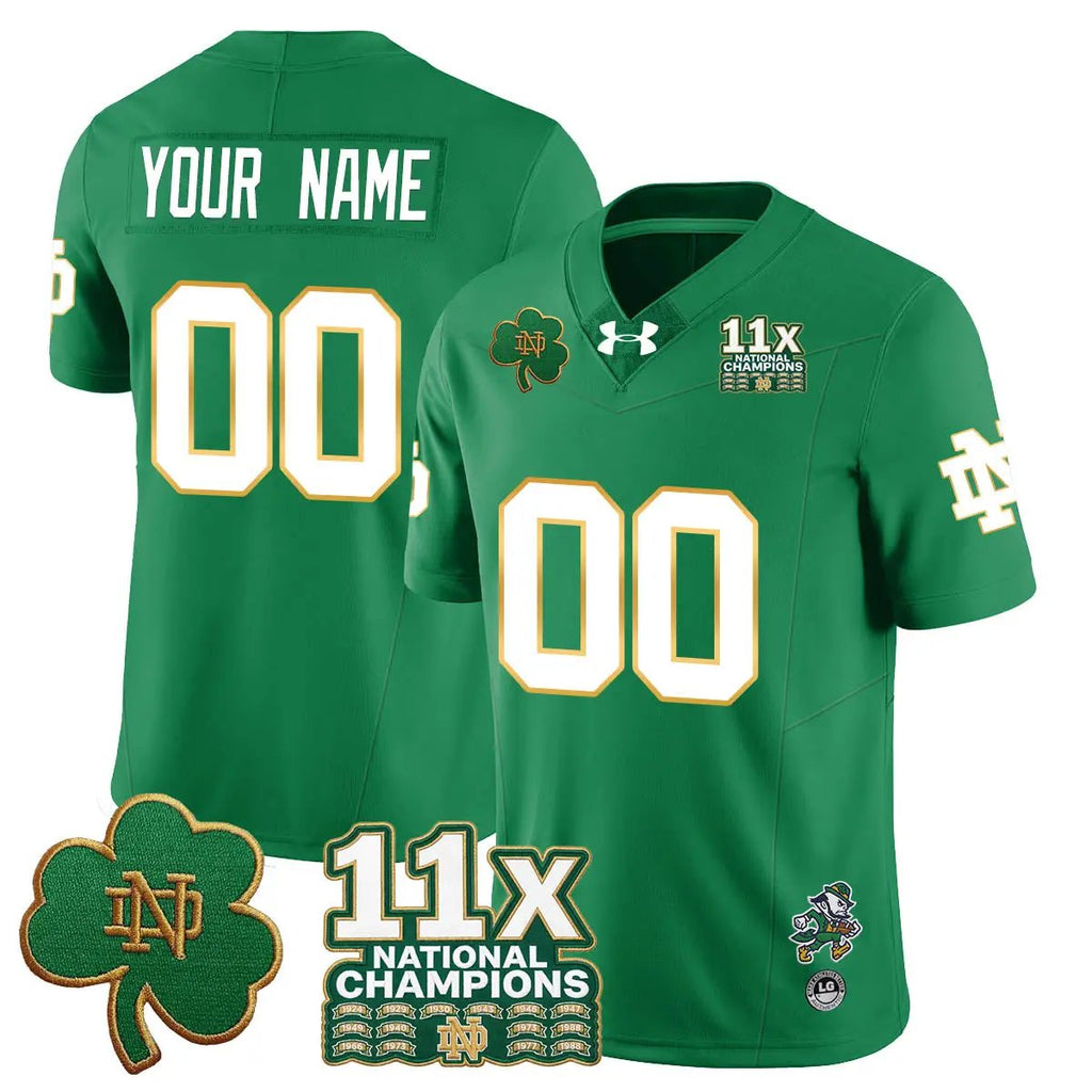 Men Notre Dame 11x-Time Football National Champions Vapor Limited Jersey