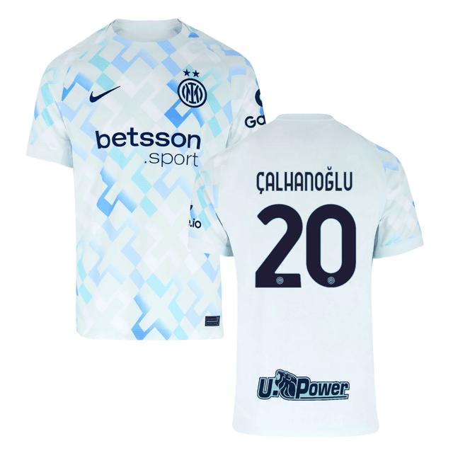 Hakan Çalhanoğlu #20 Inter Milan 2025-26 Away Match Jersey – White