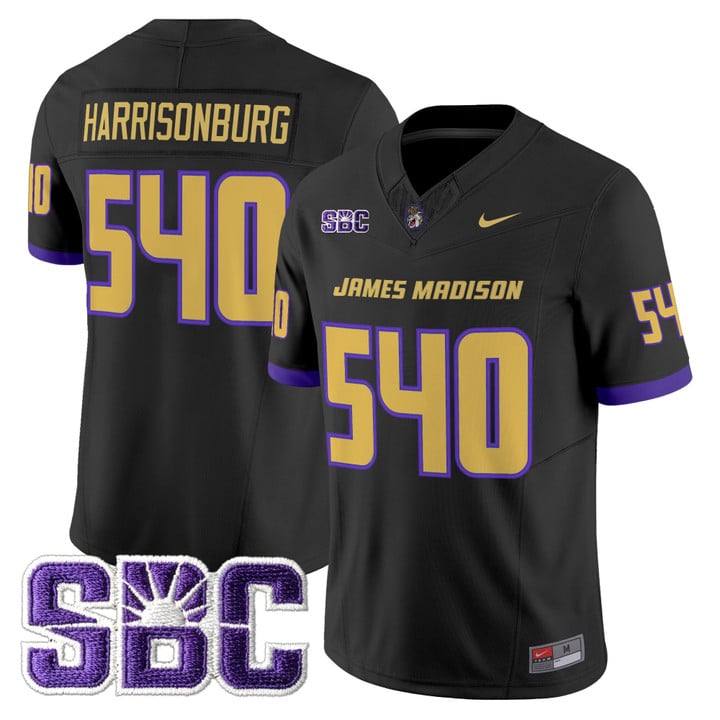 Harrisonburg Jersey #540 James Madison Dukes 2025 Vapor Limited Stitched
