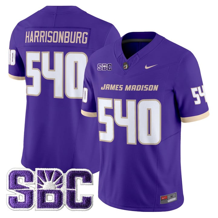 Harrisonburg Jersey #540 James Madison Dukes 2025 Vapor Limited Stitched