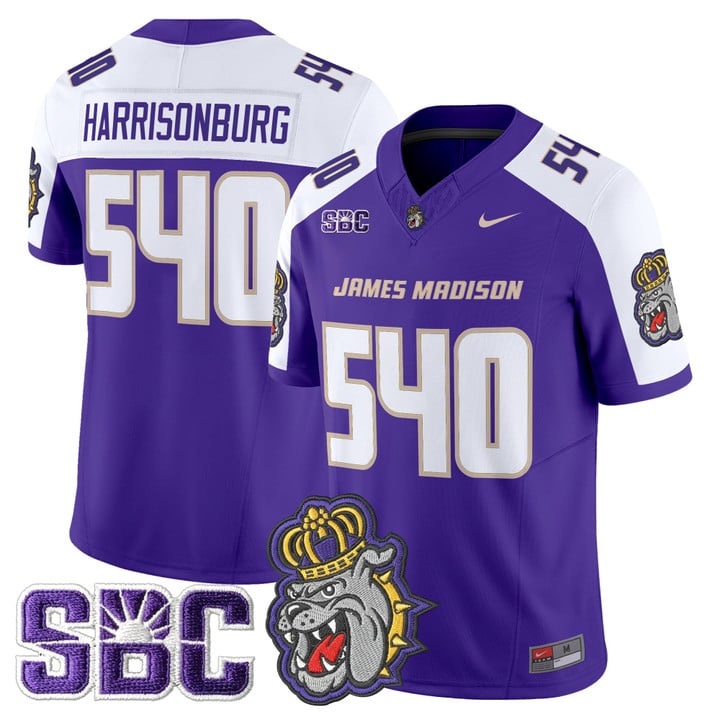 Harrisonburg Jersey #540 James Madison Dukes 2025 Vapor Limited Stitched