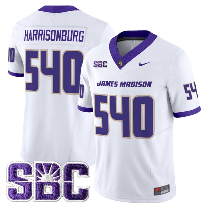 Harrisonburg Jersey #540 James Madison Dukes 2025 Vapor Limited Stitched