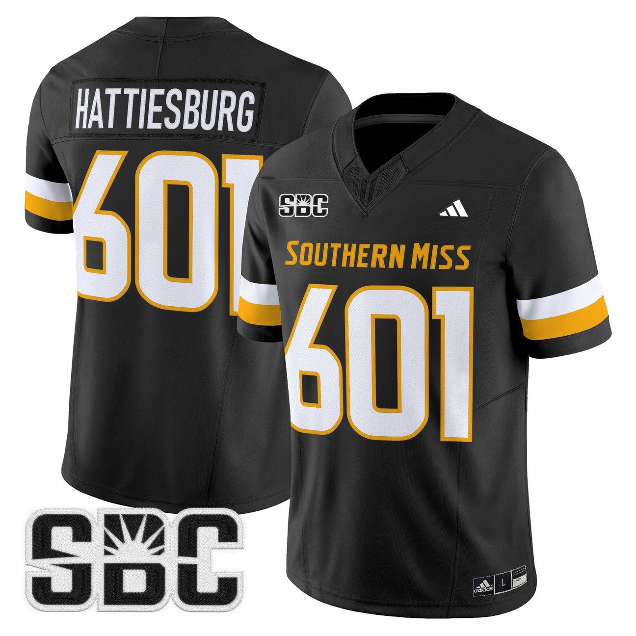 Carl Chester Jersey #7 Southern Miss Golden Eagles 2025 Vapor Limited Stitched