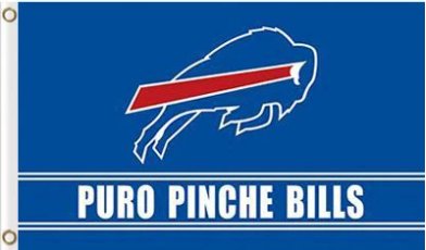 Hemlet Buffalo Puro Pinche Flag 3X5 Ft Polyester Banner USA 90x150cm