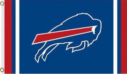 Hemlet Buffalo Two Strip Flag 3X5 Ft Polyester Banner USA 90x150cm