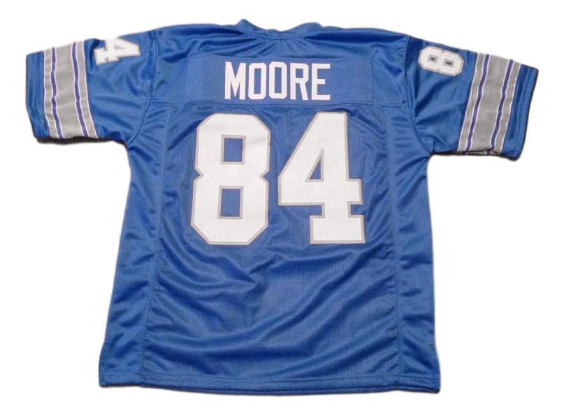 Herman Moore Jersey #84 Custom Unsigned Football Stitched Blue
