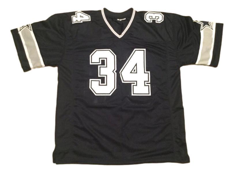 Herschel Walker Jersey #34 Custom Unsigned Football Stitched Blue