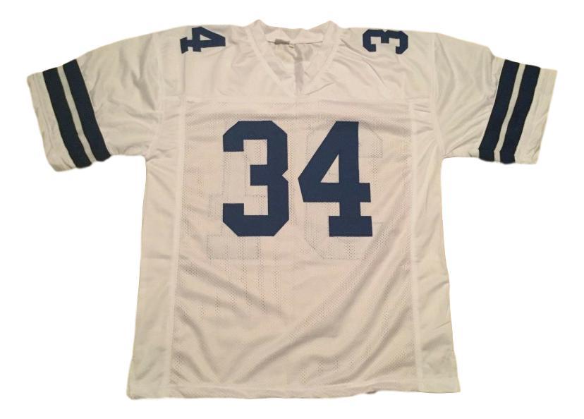 Herschel Walker Jersey #34 Custom Unsigned Football Stitched White