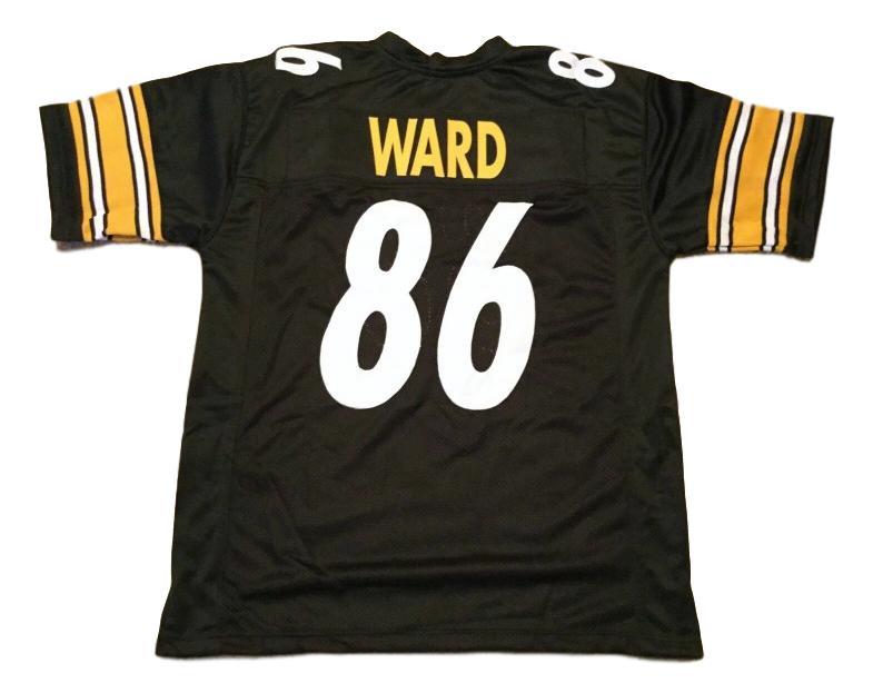 Hines Ward Jersey #86 Custom Unsigned Football Stitched Black