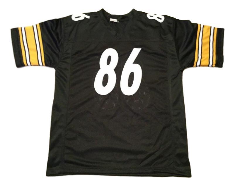 Hines Ward Jersey #86 Custom Unsigned Football Stitched Black