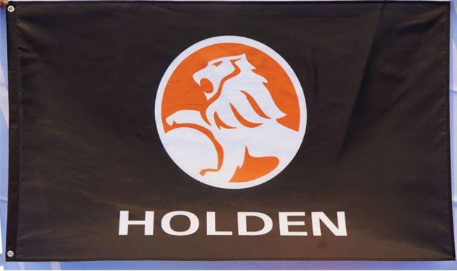 Holden Racing Black Flag 3X5 Ft Polyester Banner USA 90x150cm