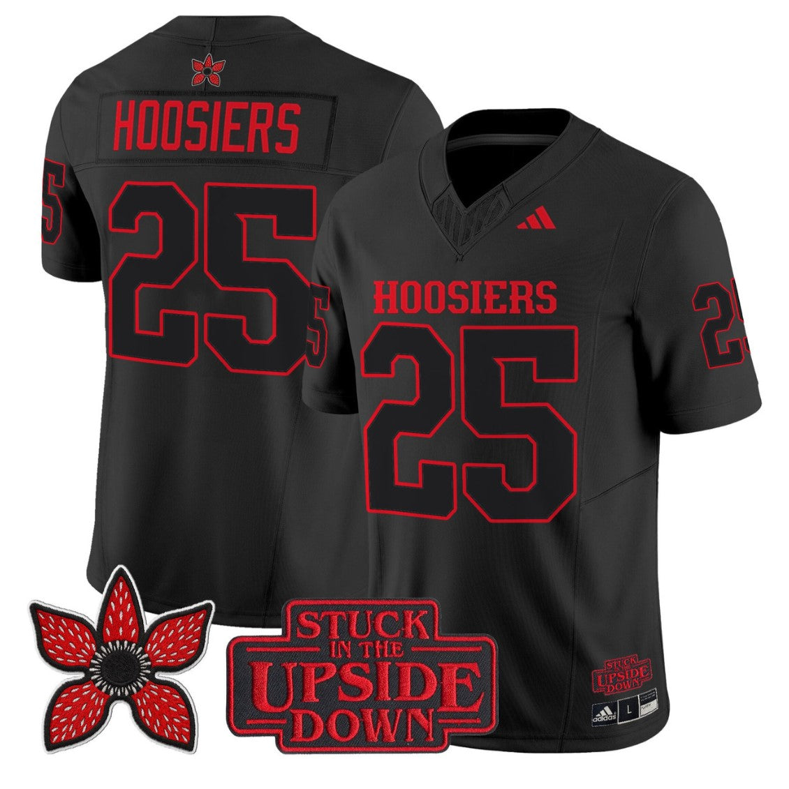 Hoosiers Jersey #25 Indiana Hoosiers Stranger Things Edition Stitched