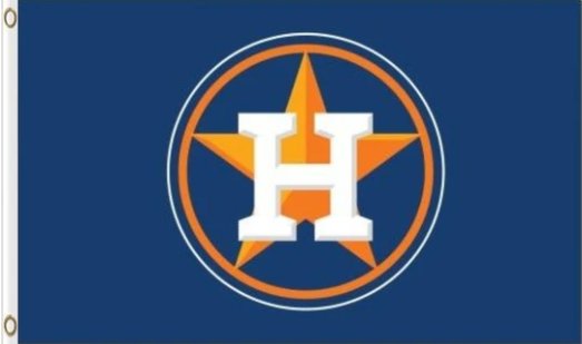 Houston Astros Baseball Team flag 3X5Ft Banner USA Polyester with Brass Grommets - 28