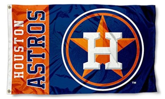 Houston Astros Baseball flag 3X5Ft Banner USA Polyester with Brass Grommets - 7