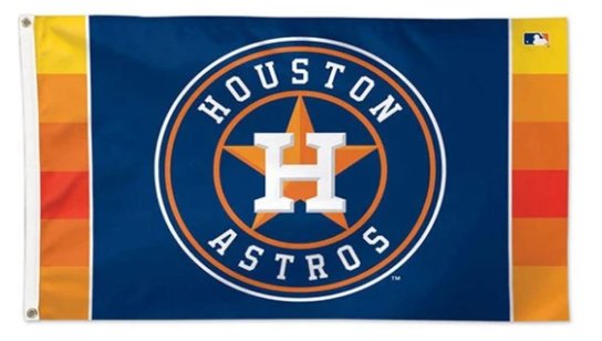 Houston Astros Deluxe Nation flag 3X5Ft Banner USA Polyester with Brass Grommets - 23