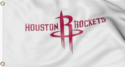 Houston Rockets White Basketball US Sport Flag 3X5Ft Polyester Banner USA Digital Print