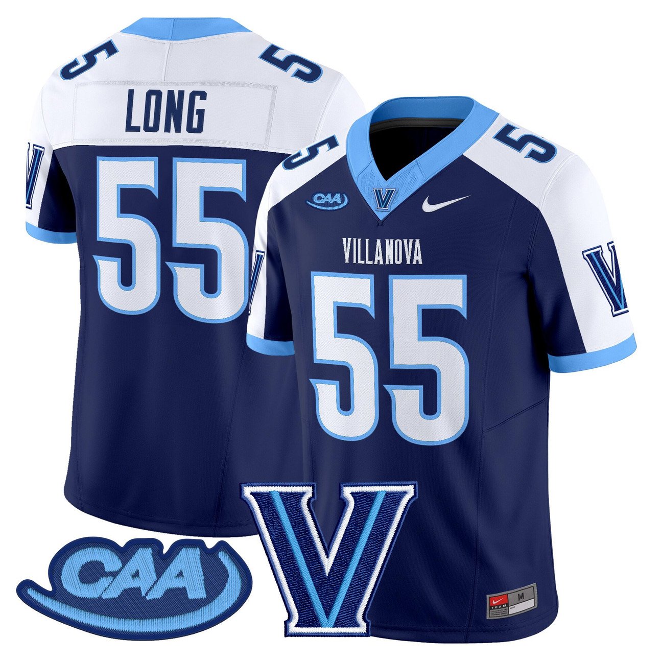 Howie Long Jersey #55 Villanova Wildcats 2025 Vapor Limited Stitched