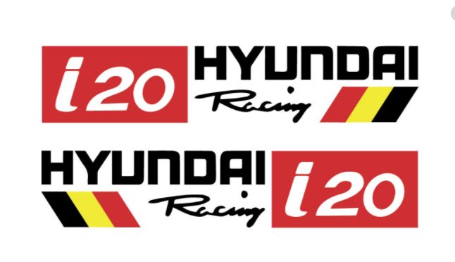 Hyundai Car Racing i20 Flag 3X5 Ft Polyester Banner USA 90x150cm