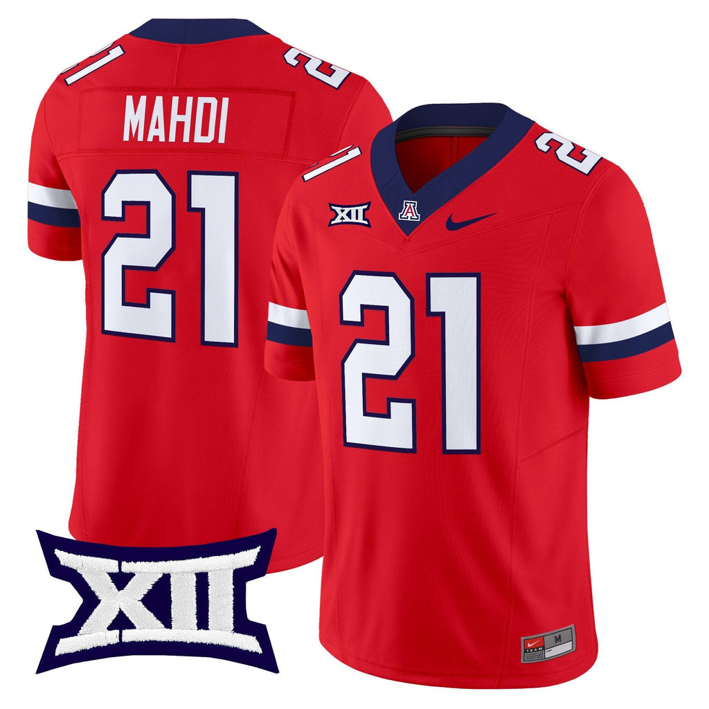 Ismail Mahdi Jersey #21 Arizona Wildcats 2025 Vapor Limited Stitched Red