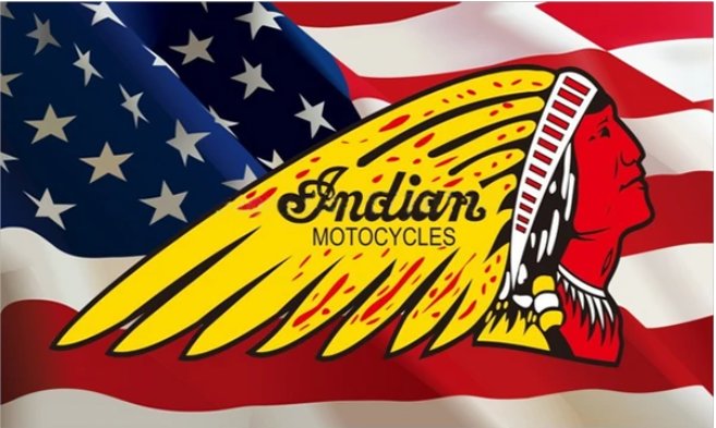 Indian American Flag 3X5 Ft Polyester Banner USA 90x150cm
