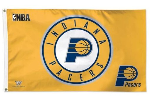 Indiana Pacers Custom US Sport Basketball Club Flag 3X5Ft Polyester Banner USA Digital Print