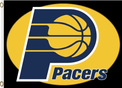 Indiana Pacers Custom US Sport Black Flag 3X5Ft Polyester Banner USA Digital Print