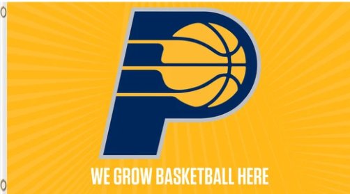 Indiana Pacers Custom US Sport Flag 3X5Ft Polyester Banner USA Digital Print