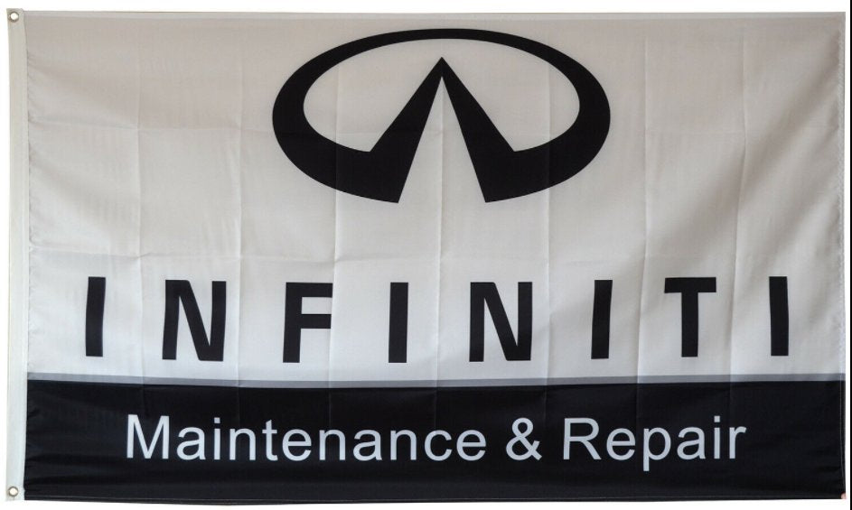 Infiniti Service Flag Automotive 3X5 Ft Polyester Banner USA 90x150cm