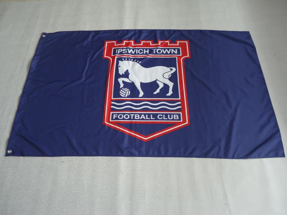 Ipswich Town Football Club Flag polyester Ipswich Town FC banner 3x5ft