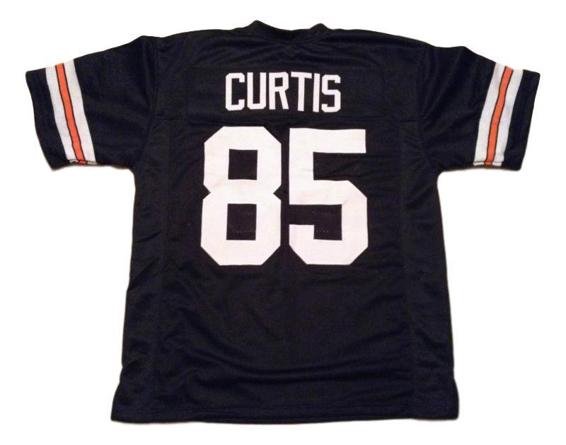 Isaac Curtis Jersey #85 Custom Unsigned Football Stitched Black
