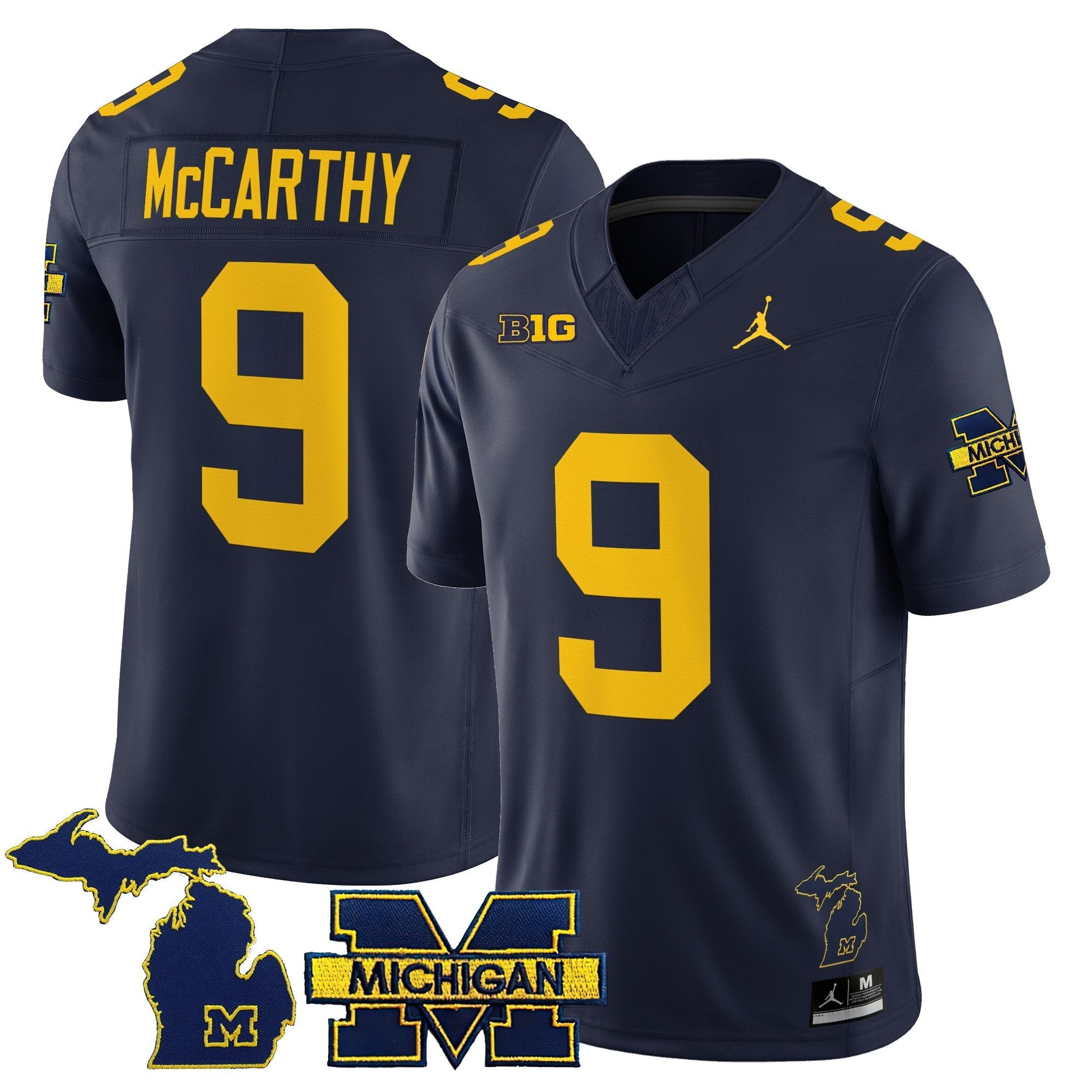 Jordan Marshall Jersey #23 Michigan Wolverines 2025 Stitched Maize
