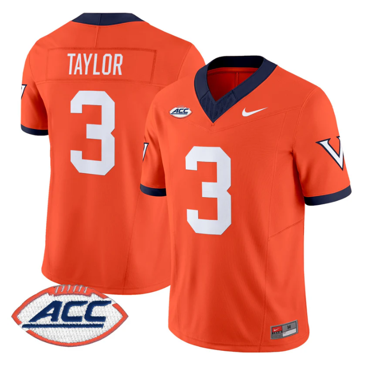 J'Mari Taylor Jersey #3 Virginia Cavaliers 1995 Throwbacks Stitched