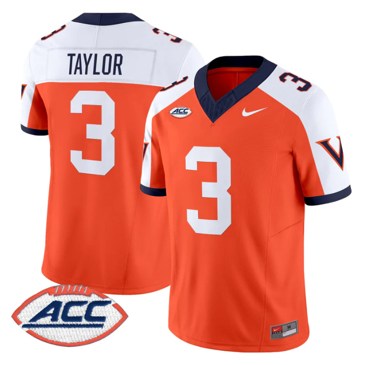 J'Mari Taylor Jersey #3 Virginia Cavaliers 1995 Throwbacks Stitched