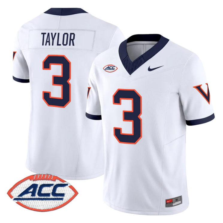 J'Mari Taylor Jersey #3 Virginia Cavaliers 1995 Throwbacks Stitched