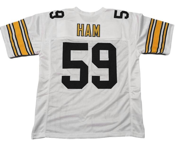 Jack Ham Jersey #59 Custom Unsigned Football Stitched White