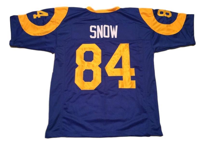 Jack Snow Jersey #84 Custom Unsigned Football Stitched Yellow Blue