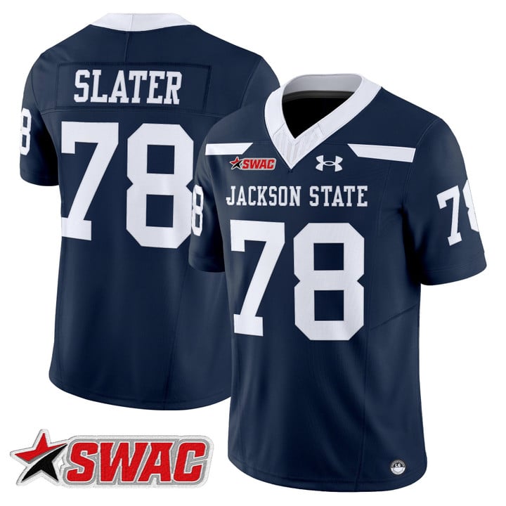 Jackie Slater Jersey #78 Jackson State Tigers 2025 Limited Stitched
