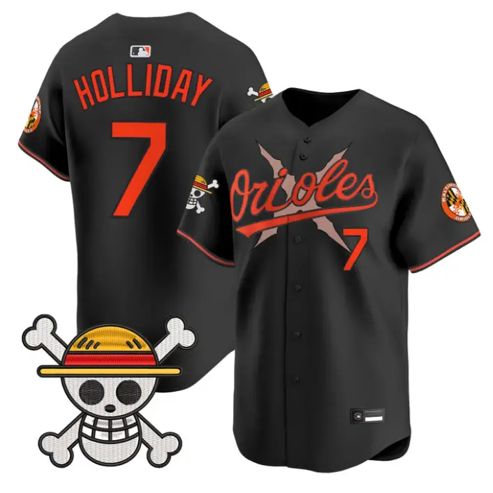 Jackson Holliday Jersey #7 Baltimore Orioles One Piece Premier Stitched