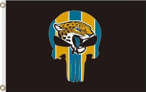 Jacksonville Jaguars Digital Flag 3X5 Ft Polyester Banner USA 90x150cm