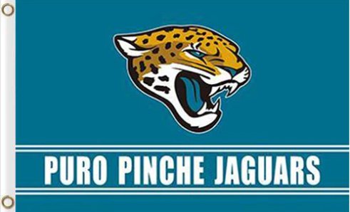 Jacksonville Jaguars Puro Pinche Flag 3X5 Ft Polyester Banner USA 90x150cm