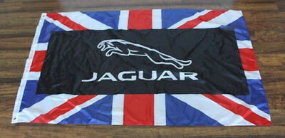 Jaguar Racing British UK Flag 3X5 Ft Polyester Banner USA 90x150cm