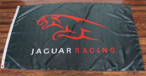 Jaguar Racing Flag 3X5 Ft Polyester Banner USA 90x150cm