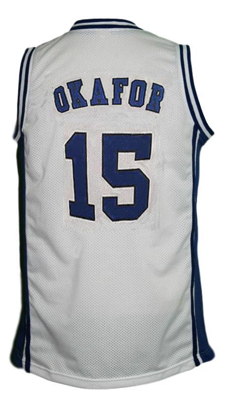 Jahlil Okafor Jersey #15 Duke College Basketball White