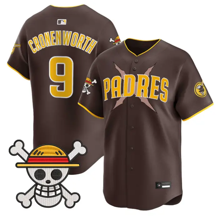 Jake Cronenworth Jersey #9 Padres One Piece Premier Limited Stitched