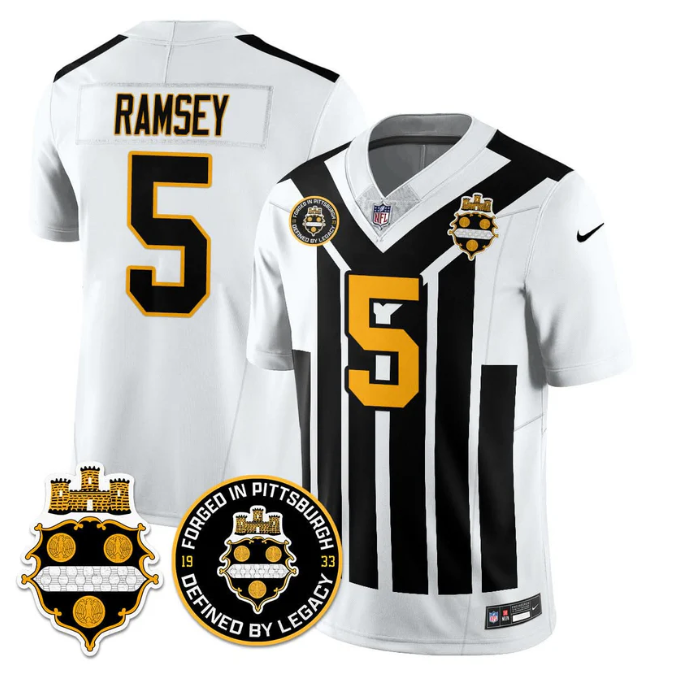 Jalen Ramsey Jersey #5 Alternate 1933 Throwback Limited All Stitched White